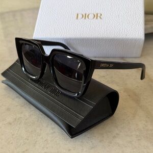 Dior Classic Black Square Sunglasses
